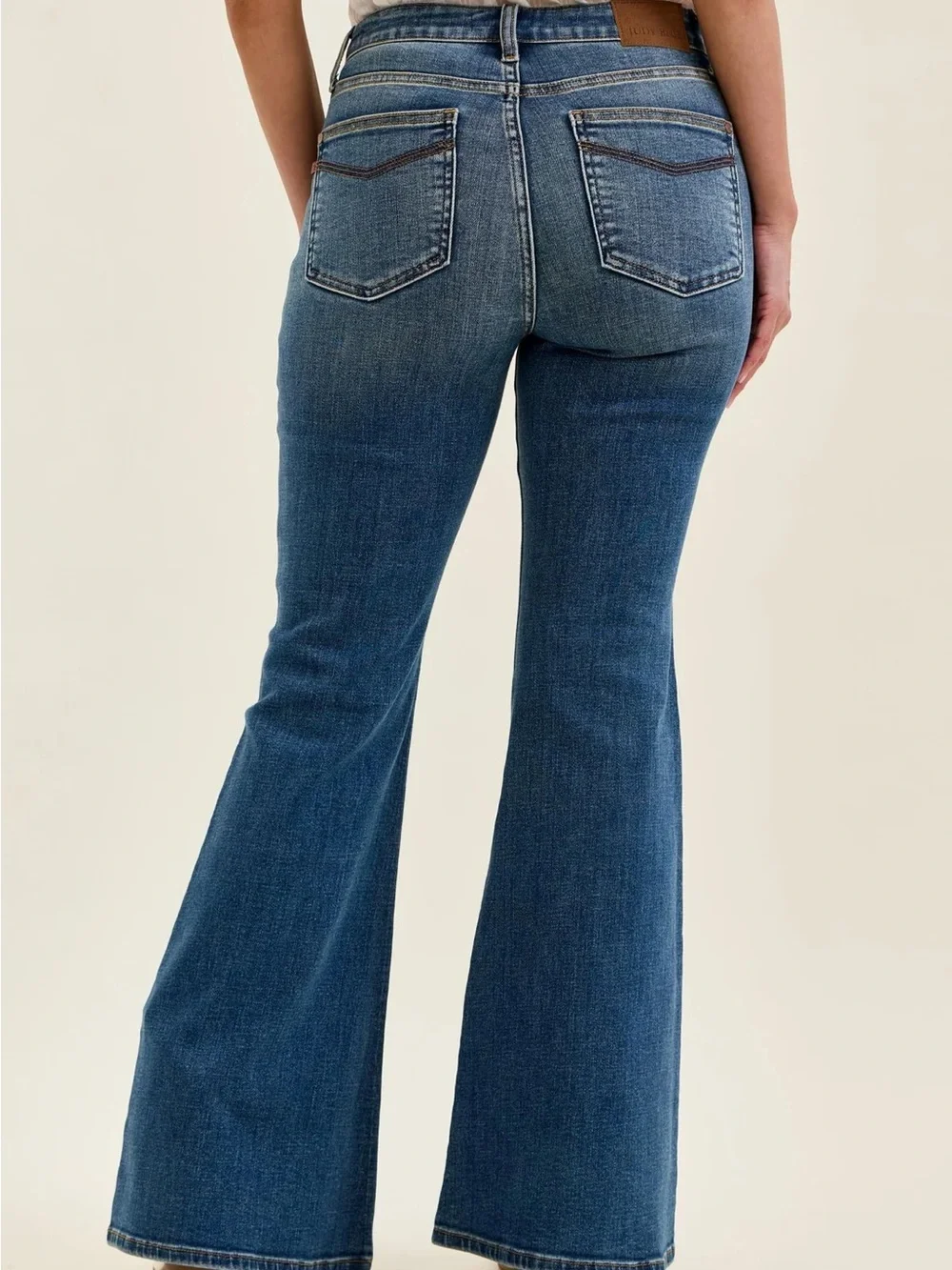 Judy Blue Medium Blue Flare Jeans